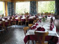 La sala dell“albergo Rabensteiner Hof